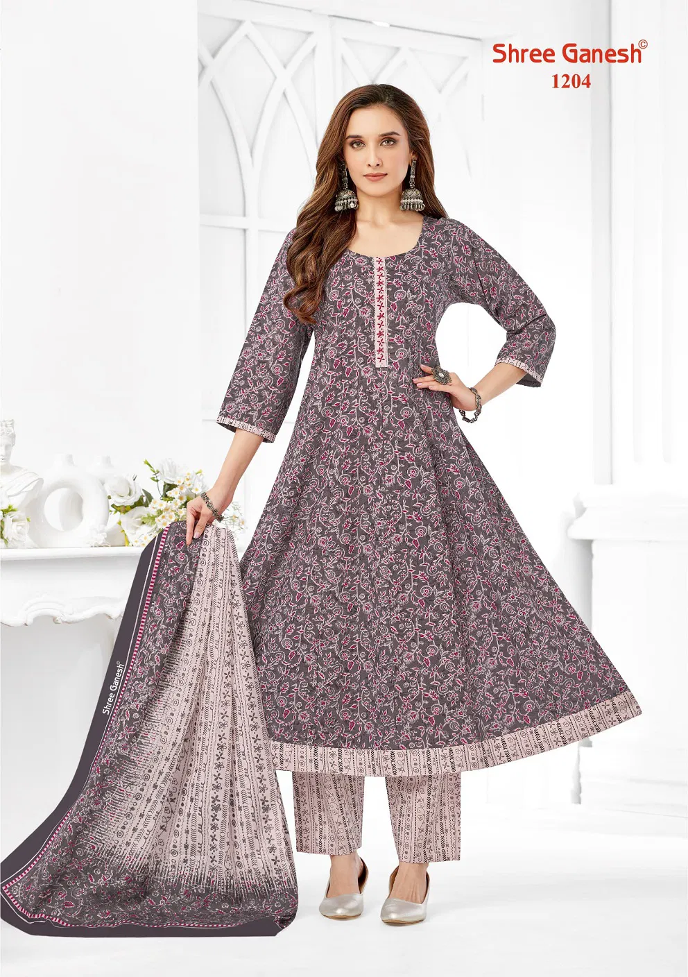 Zeenat Vol 2 By Shree Ganesh Cotton Anarkali Readymade Suits Wholesale